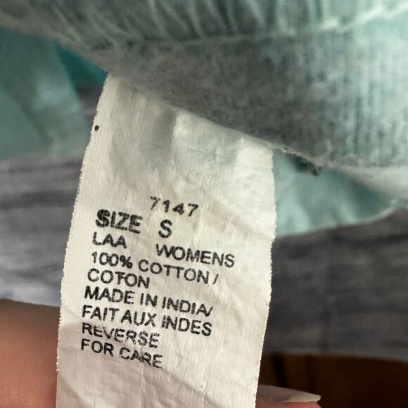 Woolrich 3xDry 100% Cotton Tank Top Women Size S HAS FLAW Repels - Picture 5 of 8